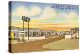 29 Palms Civic Center Vintage Motel-null-Stretched Canvas