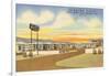 29 Palms Civic Center Vintage Motel-null-Framed Art Print