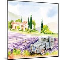 2CV Fourgon-Bruno Pozzo-Mounted Art Print