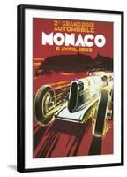 2eme Grand Prix Automobile Monaco-null-Framed Art Print