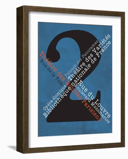 2nd arrondissement of Paris-Jan Weiss-Framed Art Print