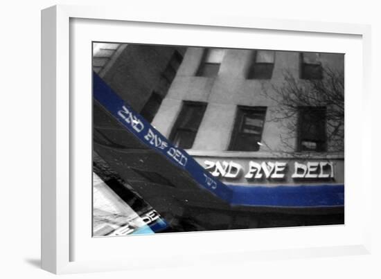 2nd Ave Deli Reflection-null-Framed Photo