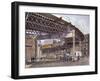 2Nd Ave. El, Ca. 1896-Stanton Manolakas-Framed Giclee Print