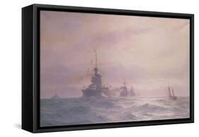 2nd Battle Squadron', 1914-Alma Claude Burlton Cull-Framed Stretched Canvas