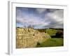 2nd Century Roman Wall, Hadrian's Wall, Northumberland, England-Walter Bibikow-Framed Photographic Print