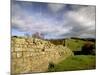 2nd Century Roman Wall, Hadrian's Wall, Northumberland, England-Walter Bibikow-Mounted Photographic Print