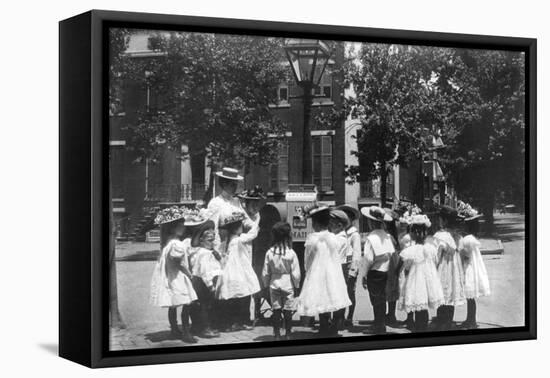 2nd Division Grade School Pupils-Frances Benjamin Johnston-Framed Stretched Canvas