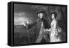2nd Earl Egmont and Wife-Sir Joshua Reynolds-Framed Stretched Canvas