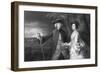 2nd Earl Egmont and Wife-Sir Joshua Reynolds-Framed Art Print