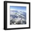 2nd generation Supersonic Study-null-Framed Art Print