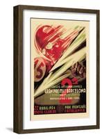 2nd International Barcelona Grand Prix-null-Framed Art Print