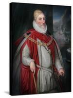 2nd Lord Howard of Effingham-Daniel Mytens-Stretched Canvas