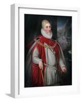 2nd Lord Howard of Effingham-Daniel Mytens-Framed Giclee Print