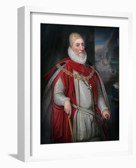 2nd Lord Howard of Effingham-Daniel Mytens-Framed Giclee Print