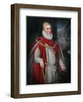 2nd Lord Howard of Effingham-Daniel Mytens-Framed Giclee Print