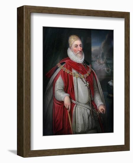 2nd Lord Howard of Effingham-Daniel Mytens-Framed Giclee Print