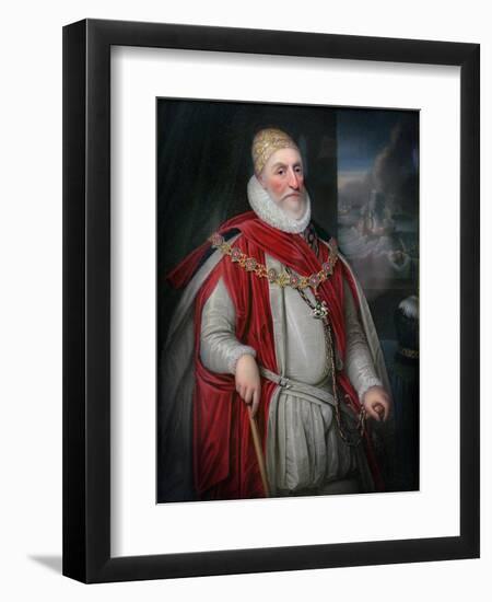 2nd Lord Howard of Effingham-Daniel Mytens-Framed Giclee Print