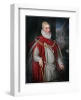 2nd Lord Howard of Effingham-Daniel Mytens-Framed Giclee Print