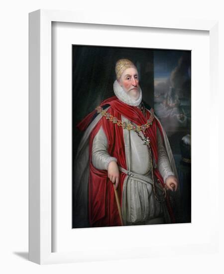 2nd Lord Howard of Effingham-Daniel Mytens-Framed Giclee Print