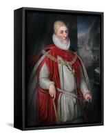 2nd Lord Howard of Effingham-Daniel Mytens-Framed Stretched Canvas