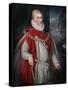 2nd Lord Howard of Effingham-Daniel Mytens-Stretched Canvas