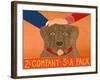 2S Company Choc-Stephen Huneck-Framed Giclee Print