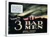 3 Bad Men, Title Card, 1926-null-Stretched Canvas