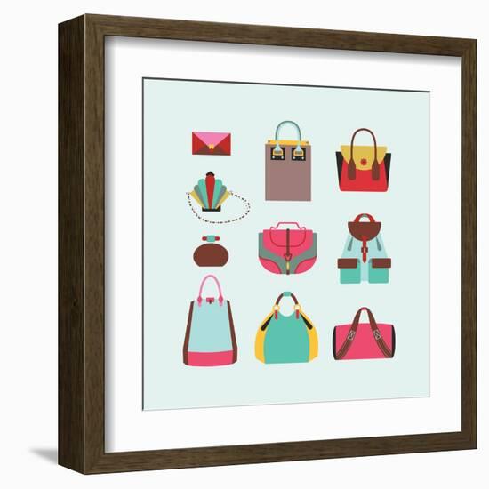 3 Bags-yemelianova-Framed Art Print