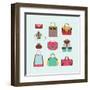 3 Bags-yemelianova-Framed Art Print