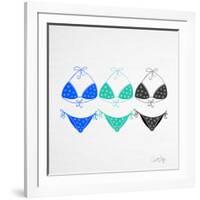 3 Bikini Blues-Cat Coquillette-Framed Giclee Print