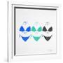 3 Bikini Blues-Cat Coquillette-Framed Giclee Print