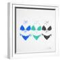 3 Bikini Blues-Cat Coquillette-Framed Giclee Print