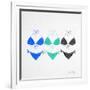 3 Bikini Blues-Cat Coquillette-Framed Giclee Print