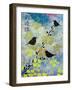 3 Birds Asian Nights-Bee Sturgis-Framed Art Print