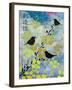 3 Birds Asian Nights-Bee Sturgis-Framed Art Print