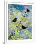 3 Birds Asian Nights-Bee Sturgis-Framed Art Print