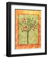 3 Birds in a Tree-Bee Sturgis-Framed Art Print