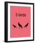 3 Birds-Jan Weiss-Framed Art Print