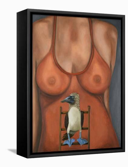 3 Boobies-Leah Saulnier-Framed Stretched Canvas