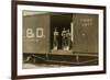 3 Boys in Box Car-null-Framed Premium Giclee Print