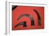3 bronze sickles, Buckinghamshire, London and Ireland, c1100BC-700 BC-Unknown-Framed Giclee Print
