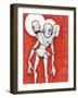 3 Bros Bots-Craig Snodgrass-Framed Giclee Print