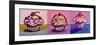 3 Cupcakes-Howie Green-Framed Giclee Print