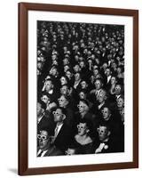 3-D Movie Viewers during Opening Night of "Bwana Devil"-J^ R^ Eyerman-Framed Photographic Print