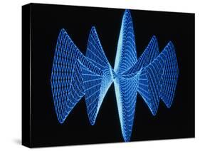 3-D Plot of a Complex Math Function-PASIEKA-Stretched Canvas