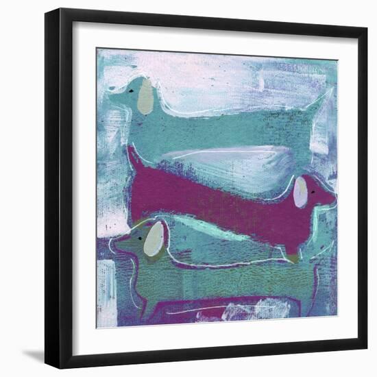 3 Dog-Wyanne-Framed Giclee Print
