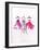 3 Dresses-OnRei-Framed Art Print