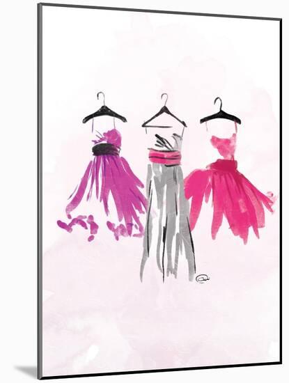 3 Dresses-OnRei-Mounted Art Print