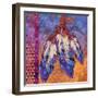 3 Feathers-Bee Sturgis-Framed Art Print