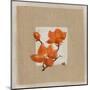 3 Fleurs Rouges-Nathalie Andrieu-Mounted Art Print